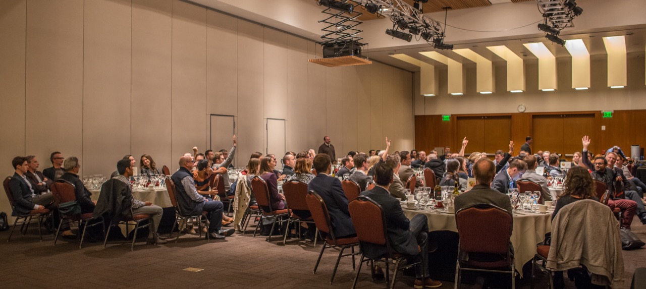 A photograph of the SynB hosted Food Evolution screening